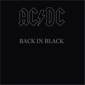 AC/DC - Back in black, en disco de vinilo